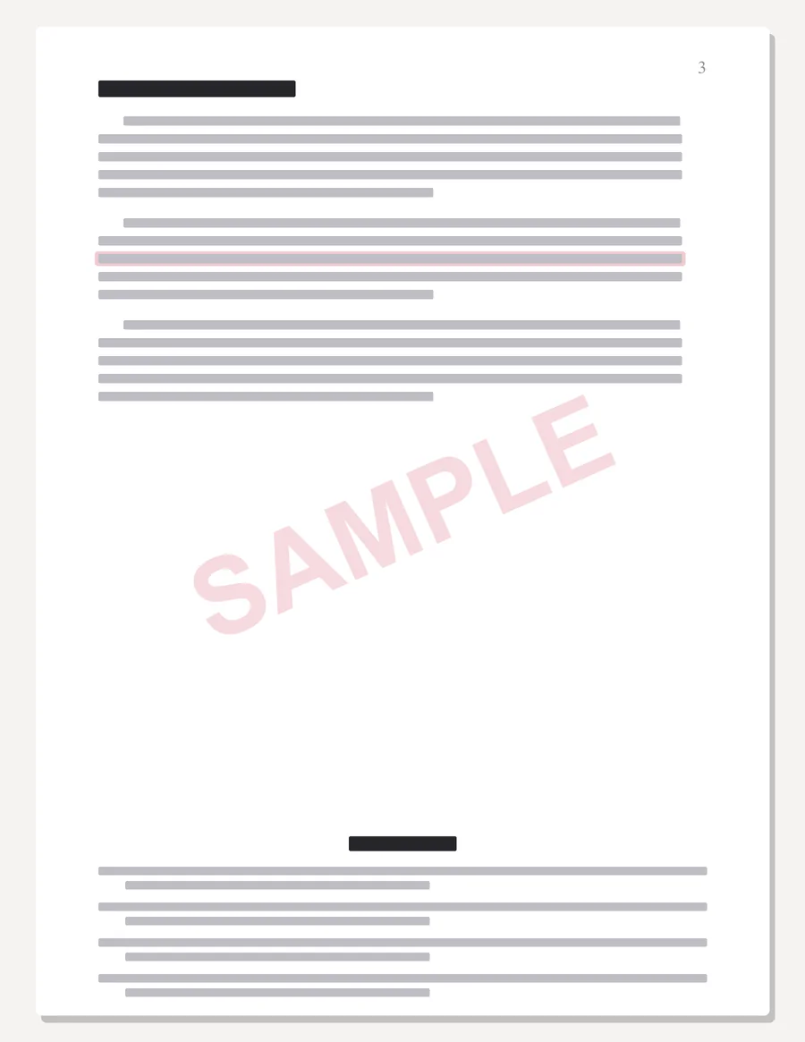 Capella FlexPath sample paper preview — body page with in-text citations and an APA references list